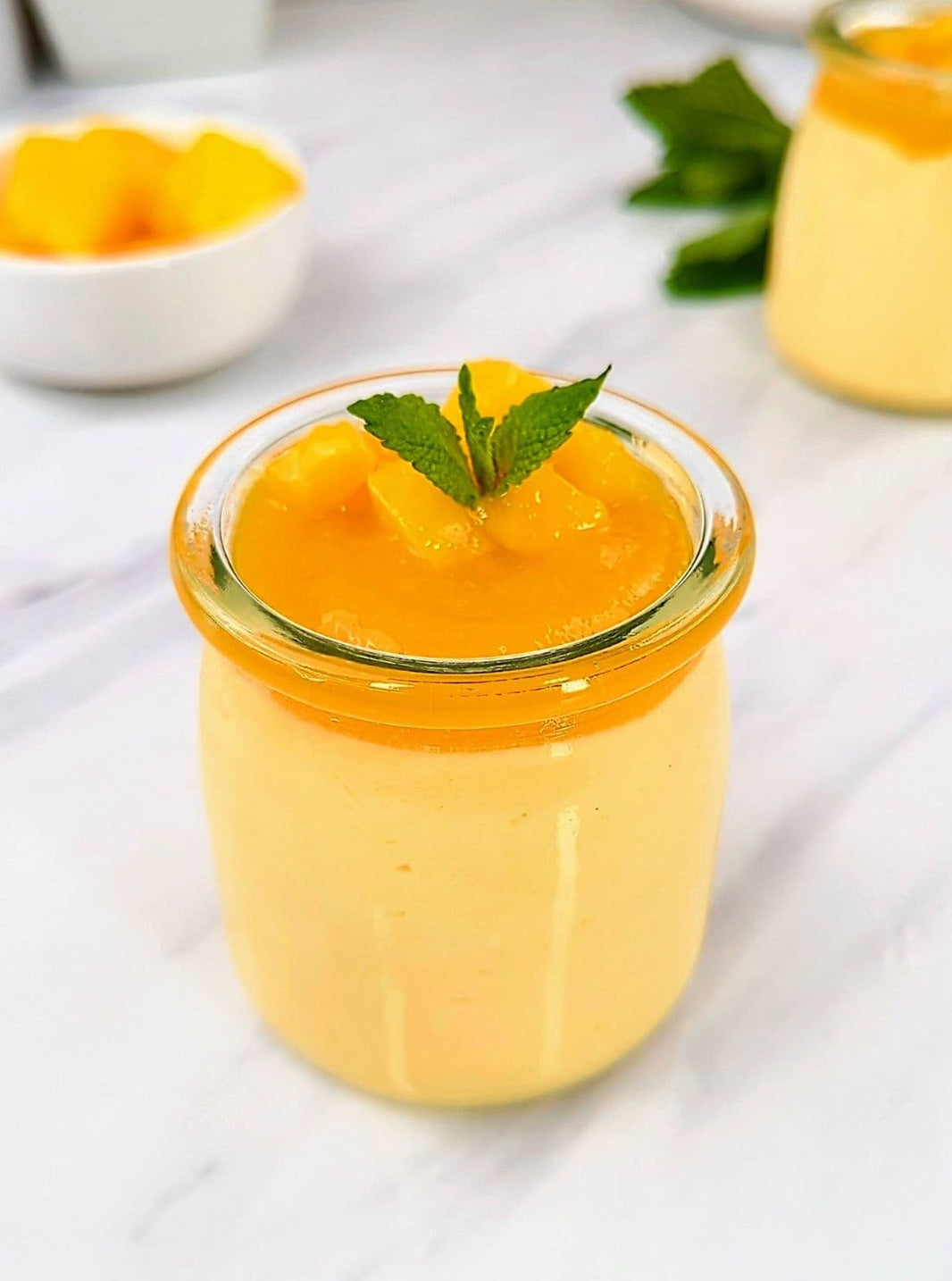 3-ingredient mango mousse