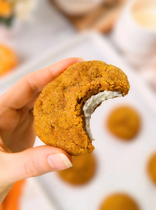 Pumpkin Cheesecake Cookies