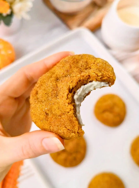 Pumpkin Cheesecake Cookies