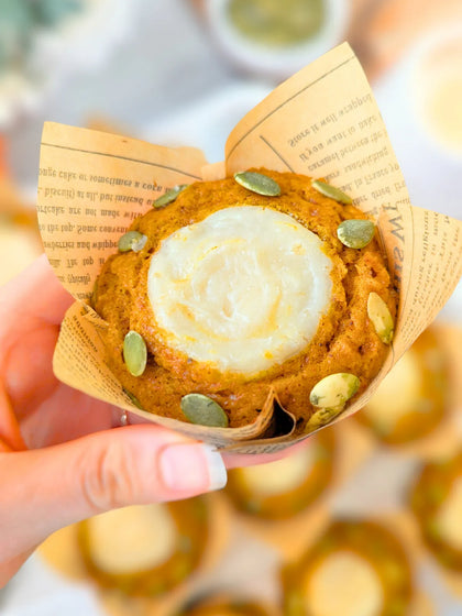 Pumpkin Cream Cheese Muffins
